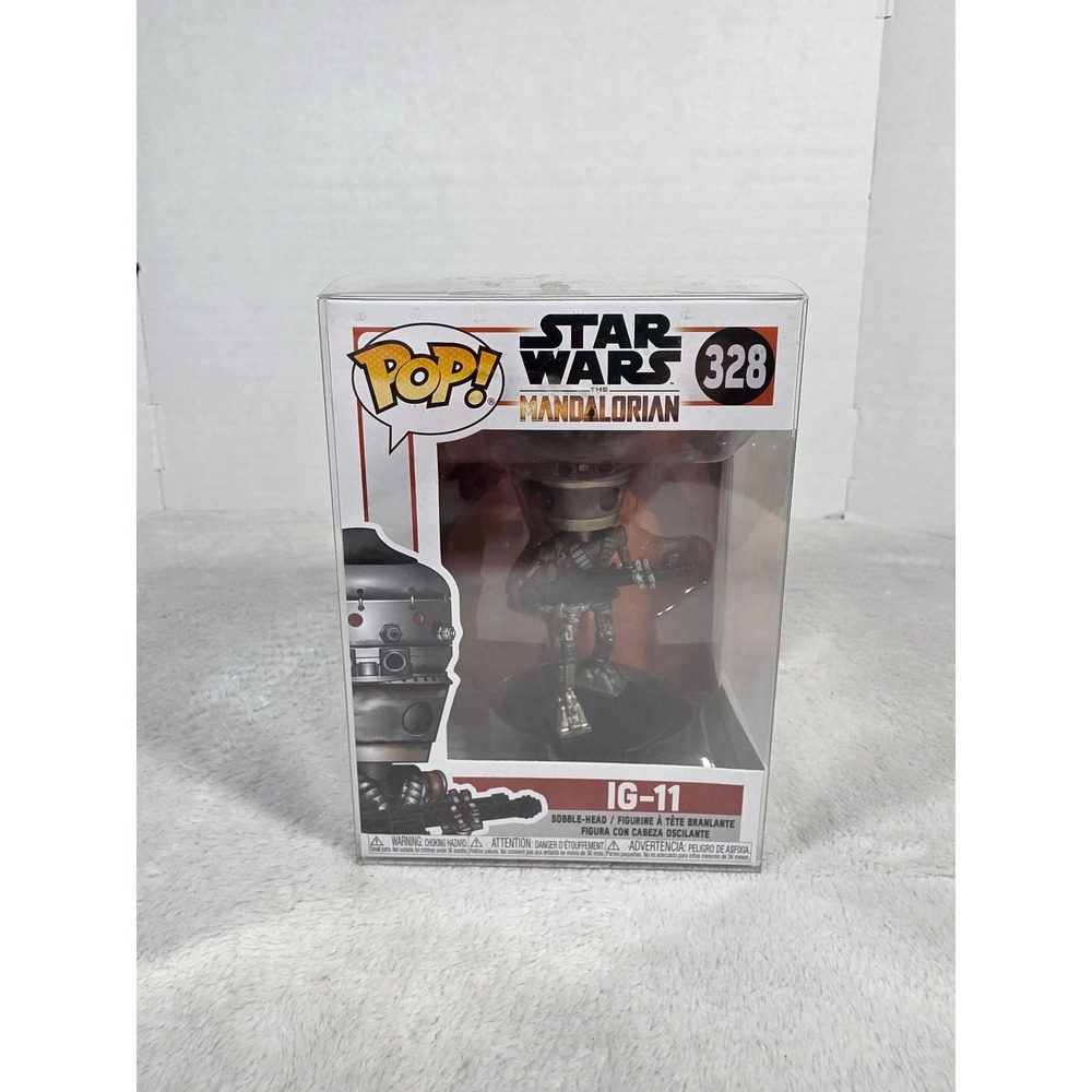 Funko Pop Star Wars The Mandalorian IG-11 328 Vinyl Bobble-Head Figure